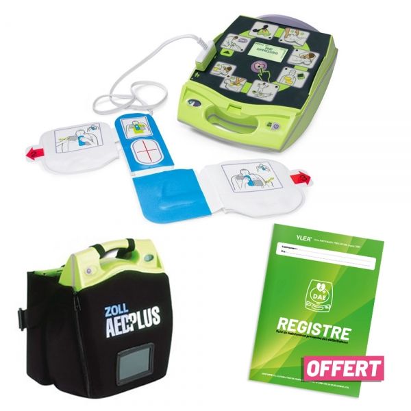 Défibrillateur automatique ZOLL AED Plus PACK