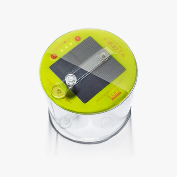 Lampe solaire gonflable et étanche avec ou sans chargeur mobile intégré